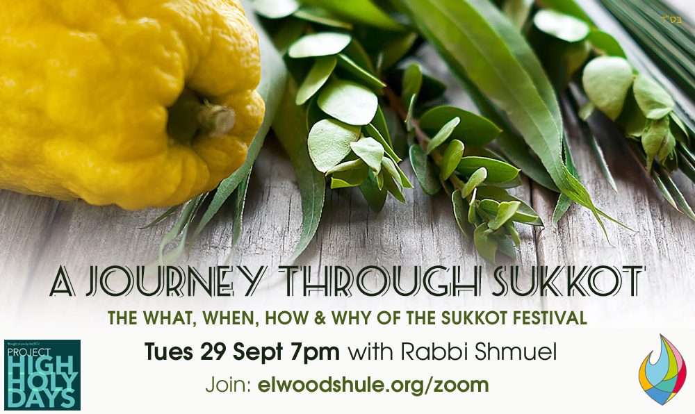 Sukkot Zoom Shiur